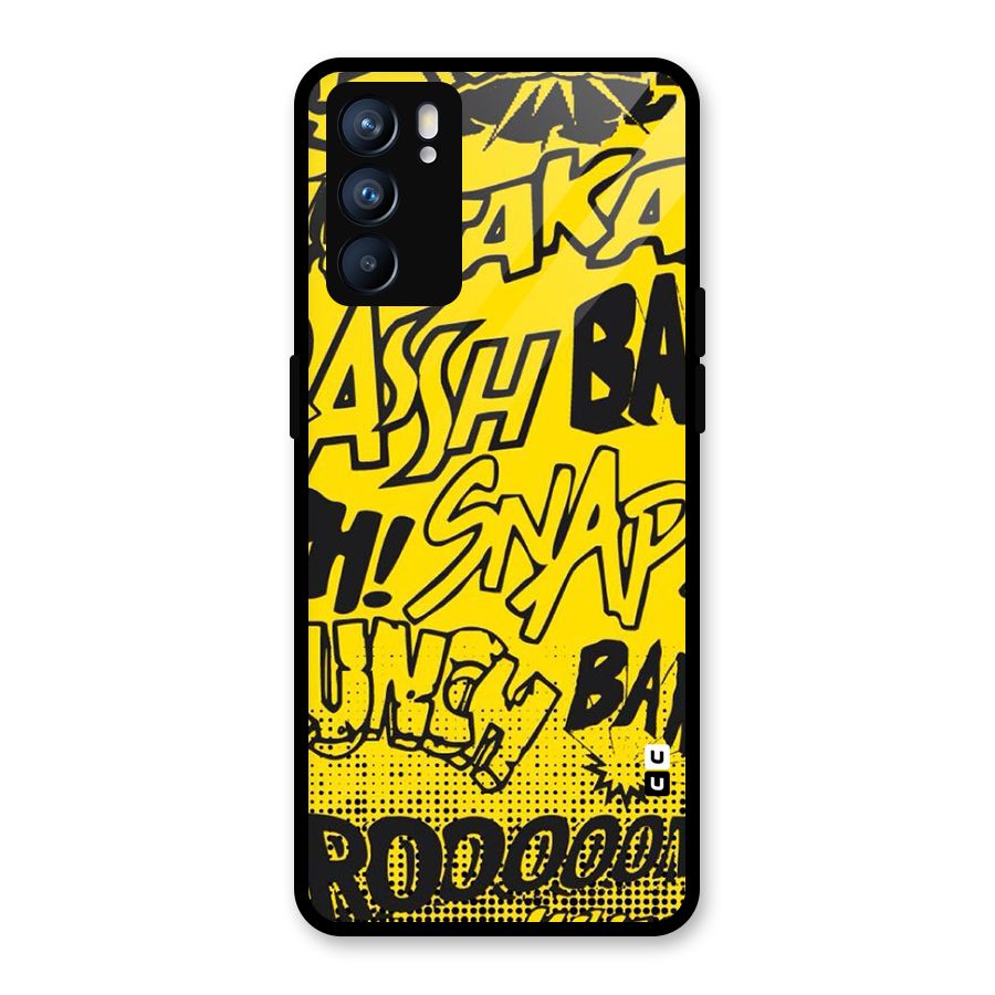 Vroom Snap Glass Back Case for Oppo Reno6 5G