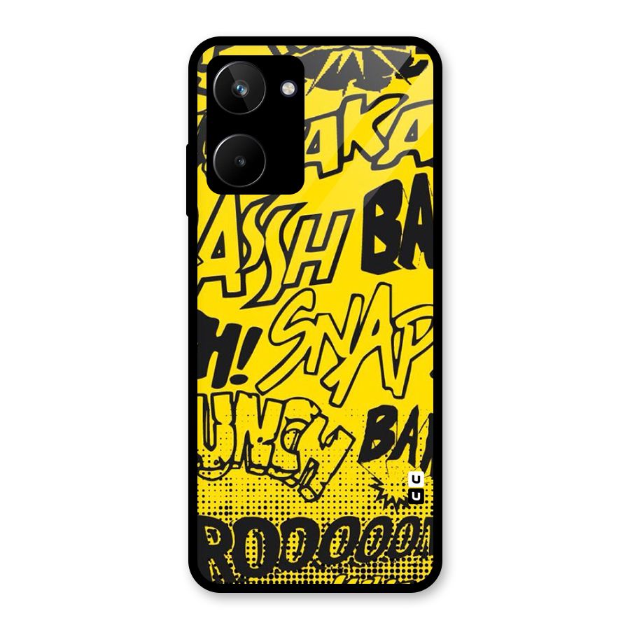 Vroom Snap Glass Back Case for Realme 10