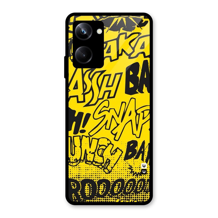 Vroom Snap Glass Back Case for Realme 10 Pro