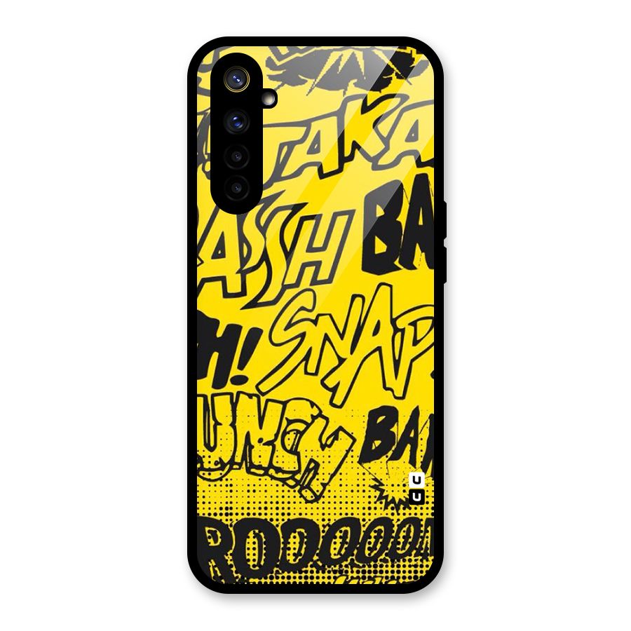 Vroom Snap Glass Back Case for Realme 6i