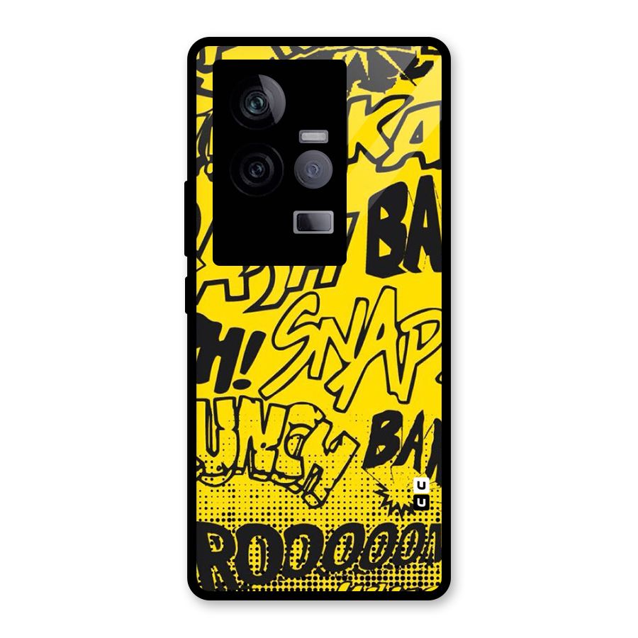 Vroom Snap Glass Back Case for Vivo iQOO 11 5G