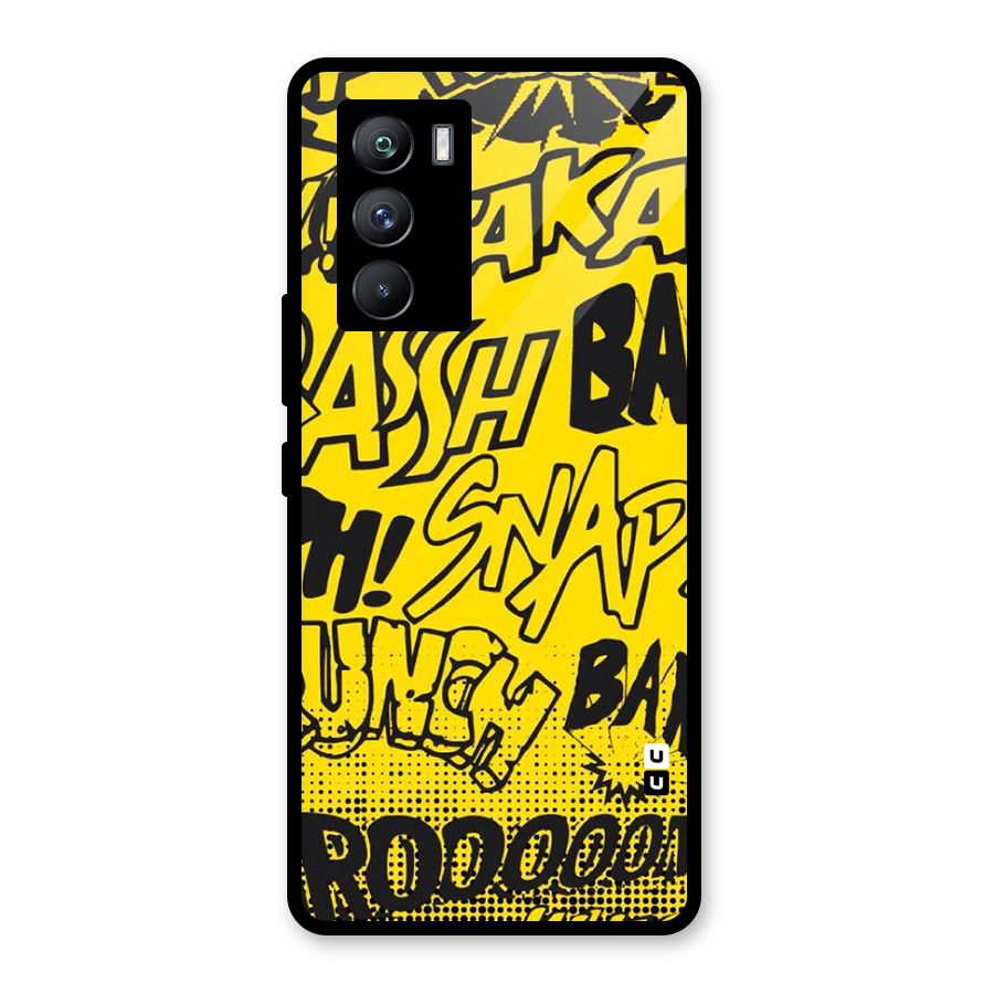 Vroom Snap Glass Back Case for Vivo iQOO 9 SE