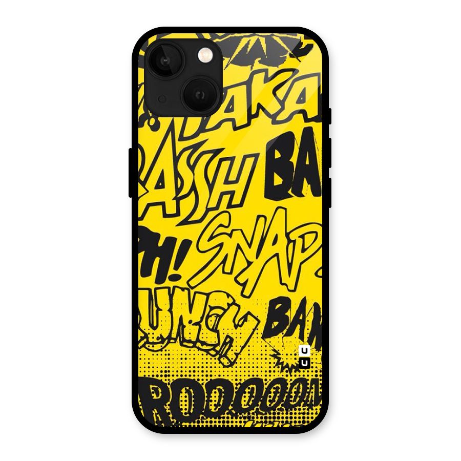 Vroom Snap Glass Back Case for iPhone 13