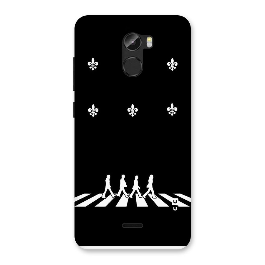 Walking Four Back Case for Gionee X1