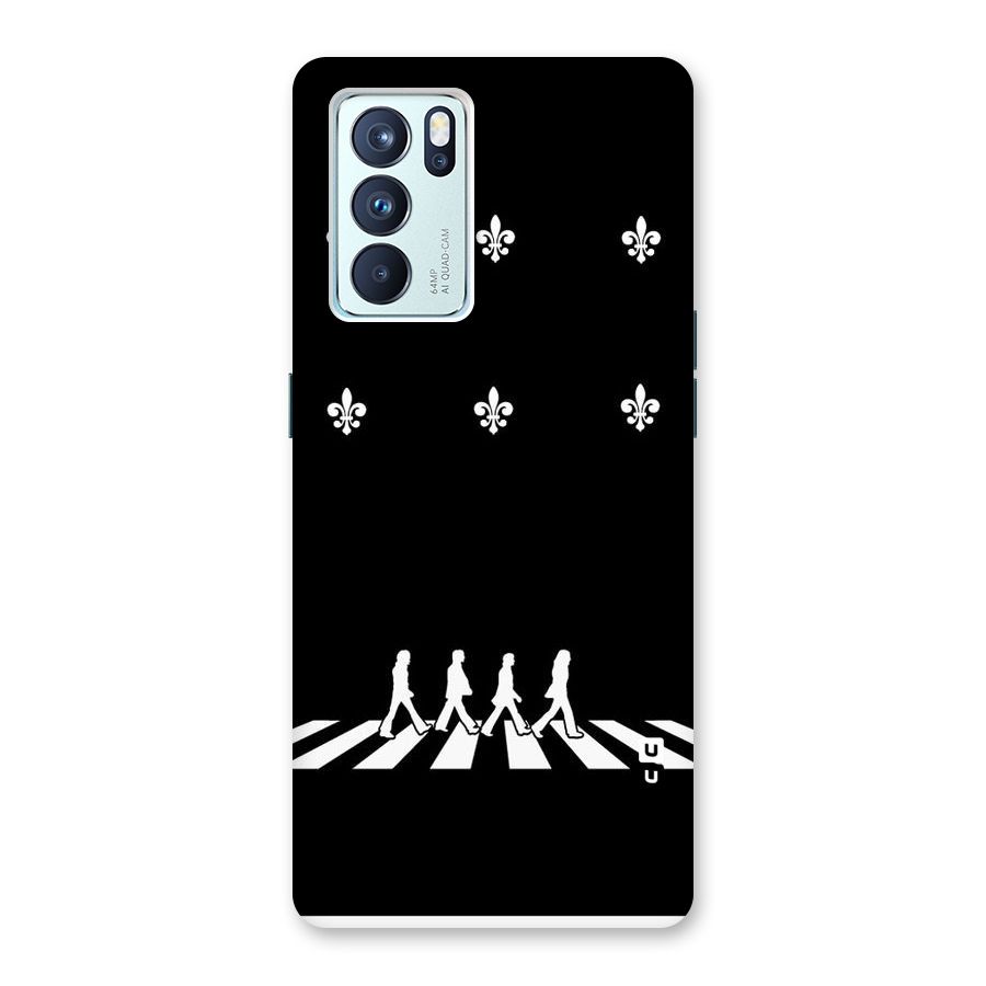Walking Four Back Case for Oppo Reno6 Pro 5G
