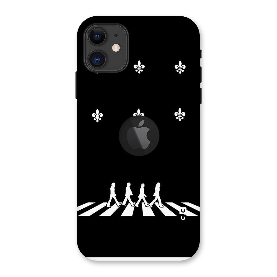 Walking Four Back Case for iPhone 11 Logo Cut