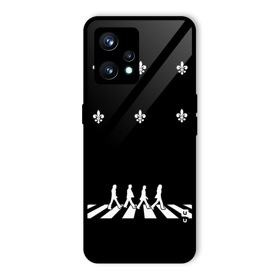 Walking Four Glass Back Case for Realme 9 Pro Plus 5G