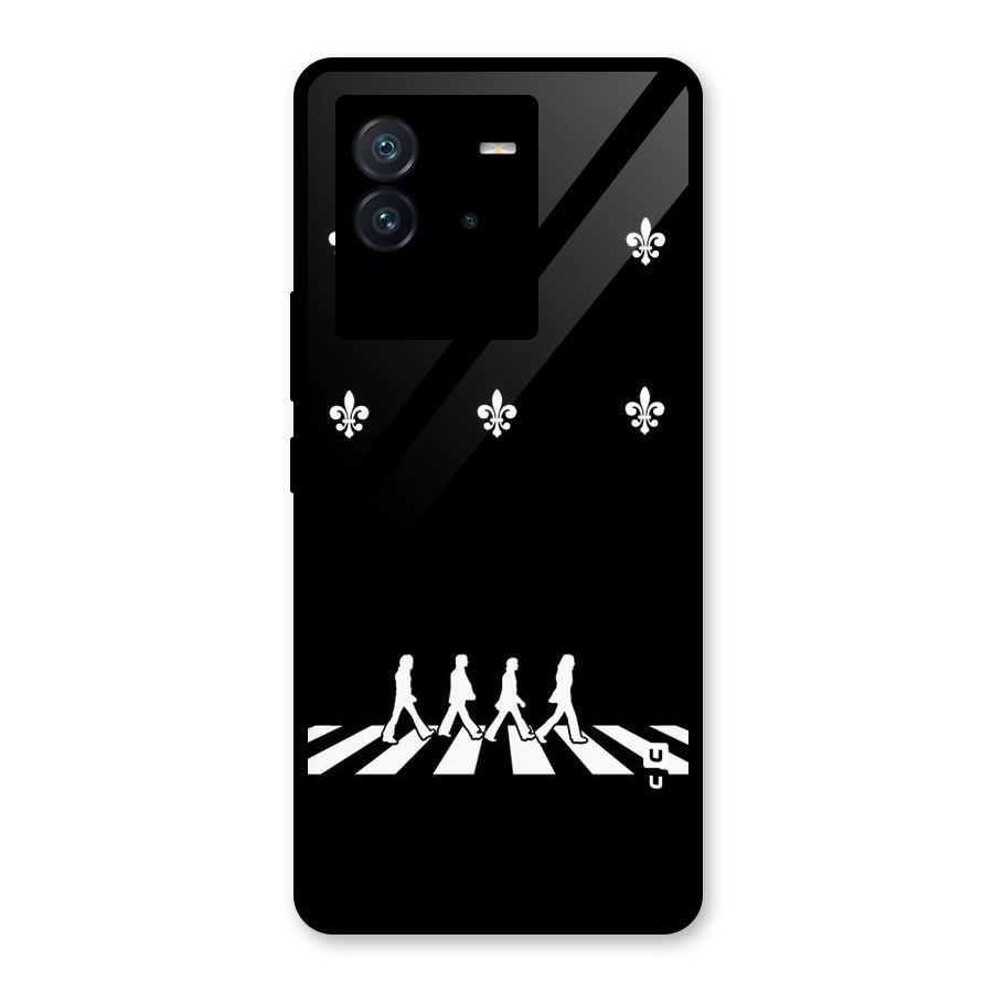 Walking Four Glass Back Case for Vivo iQOO Neo 6 5G
