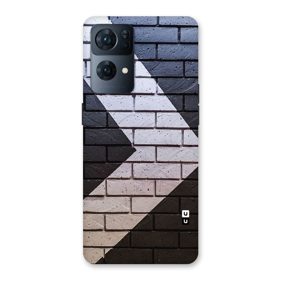 Wall Arrow Design Back Case for Oppo Reno7 Pro 5G
