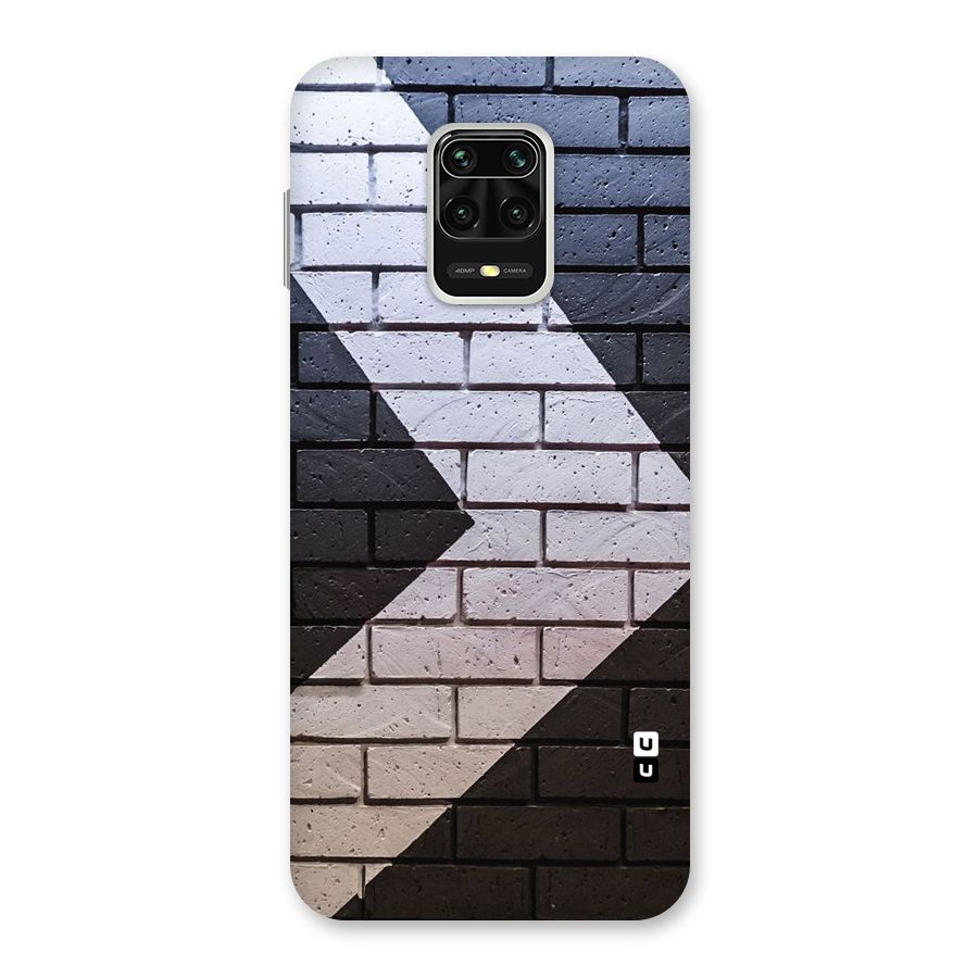 Wall Arrow Design Back Case for Redmi Note 9 Pro