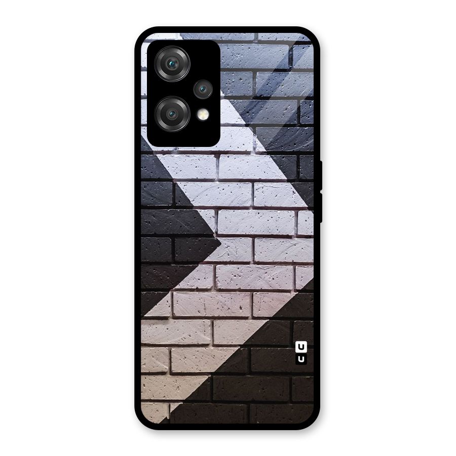 Wall Arrow Design Glass Back Case for OnePlus Nord CE 2 Lite 5G
