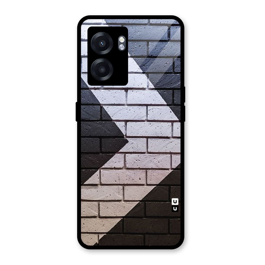 Wall Arrow Design Glass Back Case for Realme Narzo 50 5G