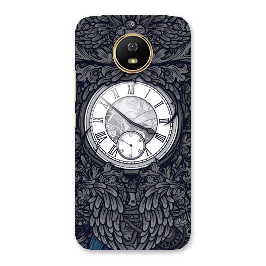 Wall Clock Back Case for Moto G5s
