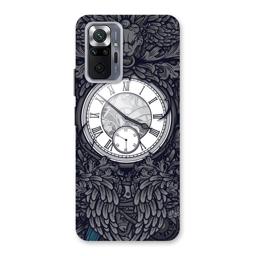Wall Clock Back Case for Redmi Note 10 Pro Max
