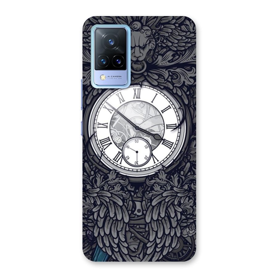 Wall Clock Back Case for Vivo V21 5G
