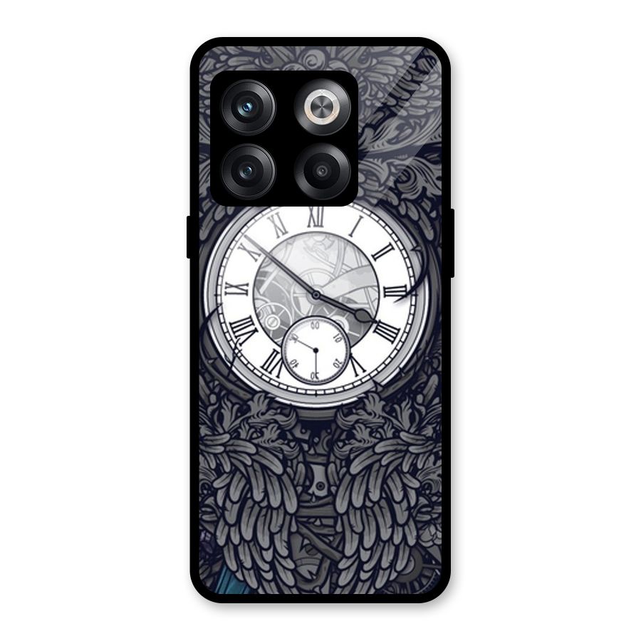 Wall Clock Glass Back Case for OnePlus 10T