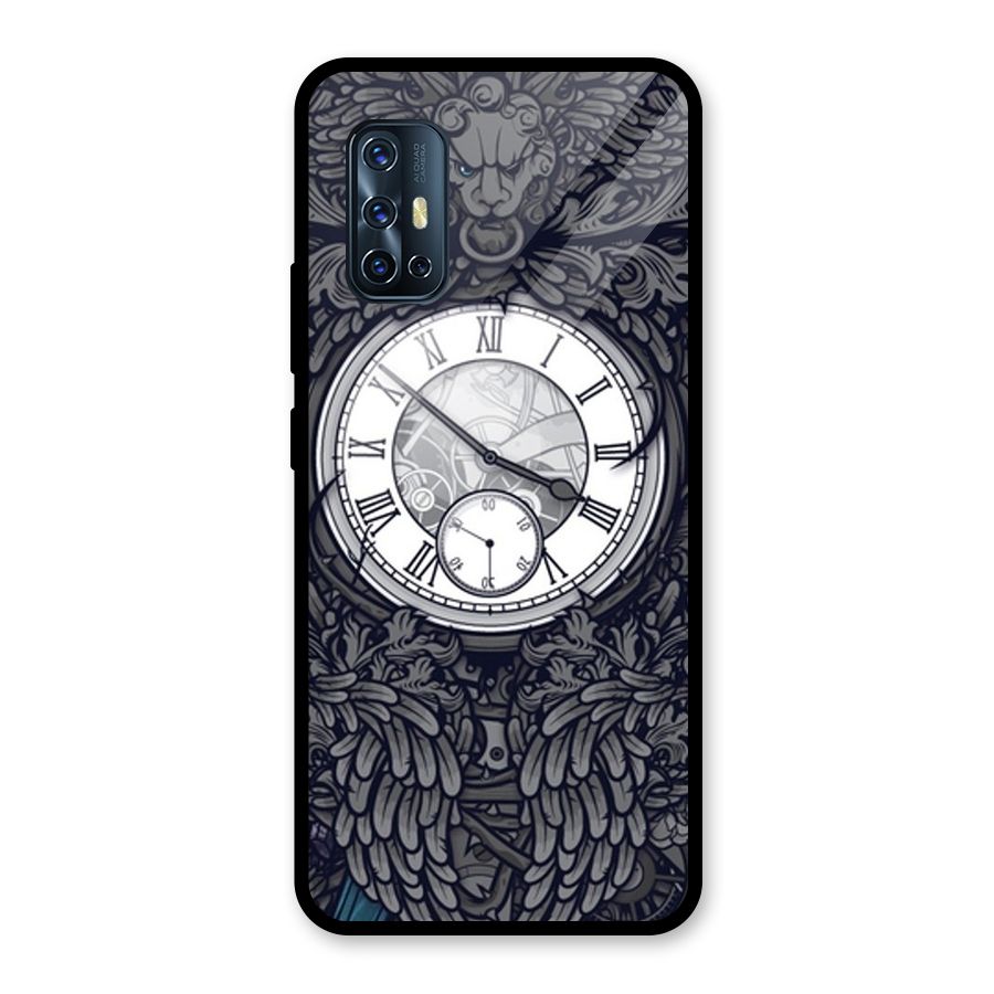 Wall Clock Glass Back Case for Vivo V17