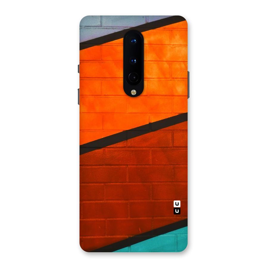Wall Diagonal Stripes Back Case for OnePlus 8
