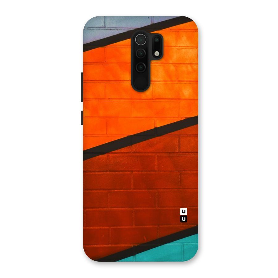 Wall Diagonal Stripes Back Case for Poco M2