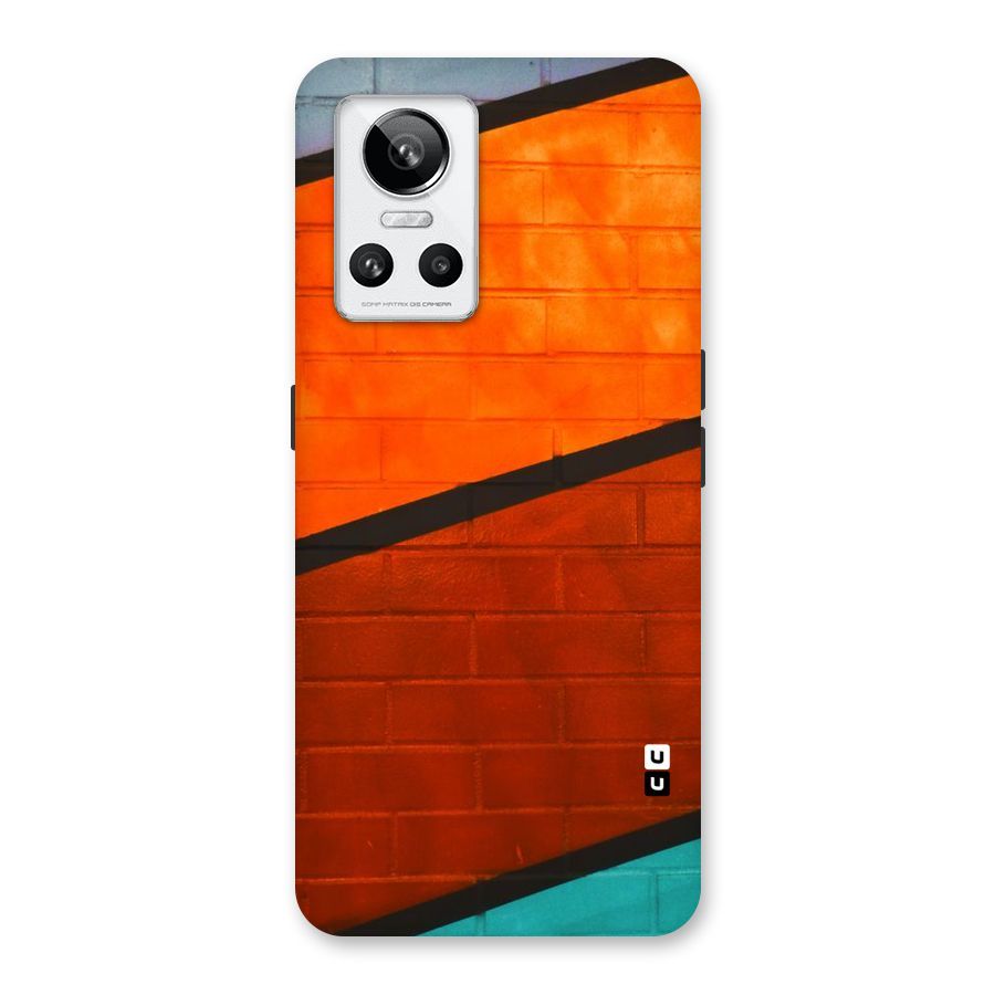 Wall Diagonal Stripes Back Case for Realme GT Neo 3