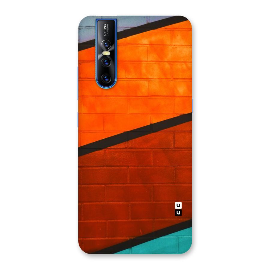 Wall Diagonal Stripes Back Case for Vivo V15 Pro