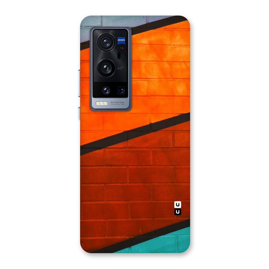 Wall Diagonal Stripes Back Case for Vivo X60 Pro Plus