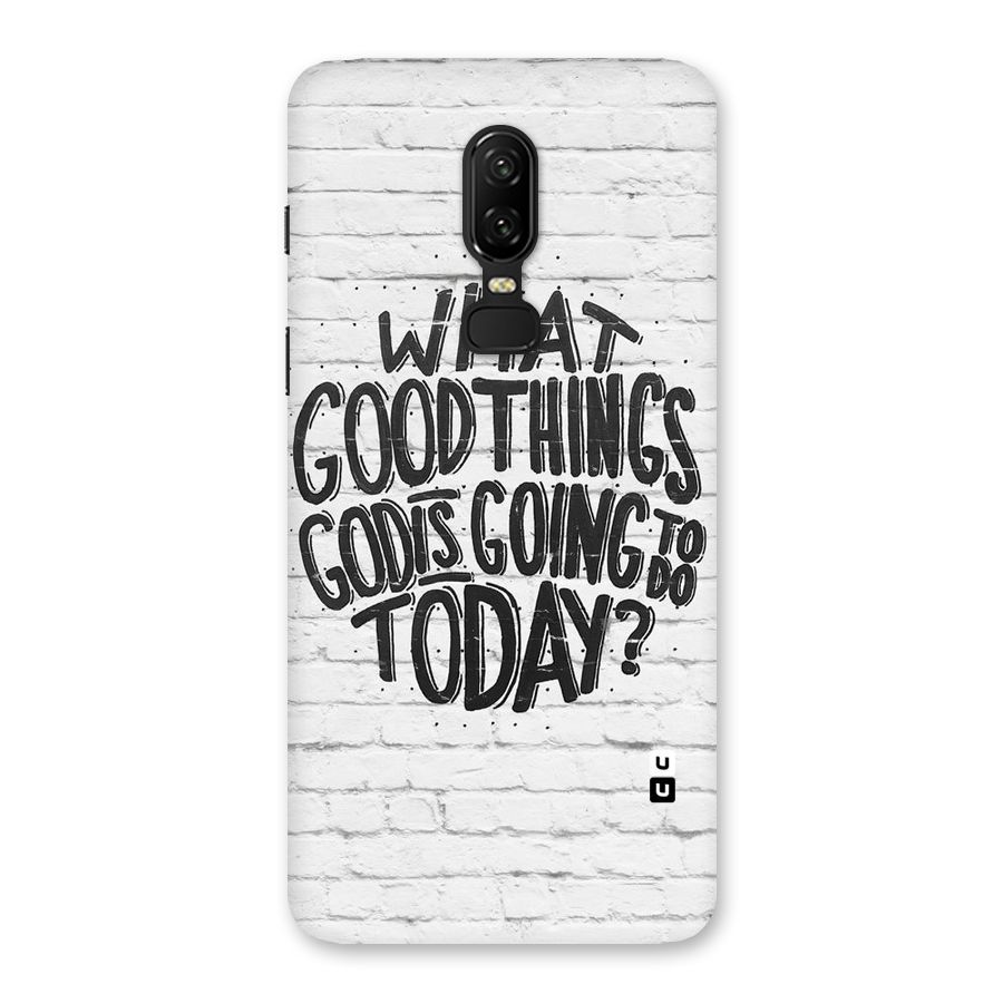 Wall Good Back Case for OnePlus 6