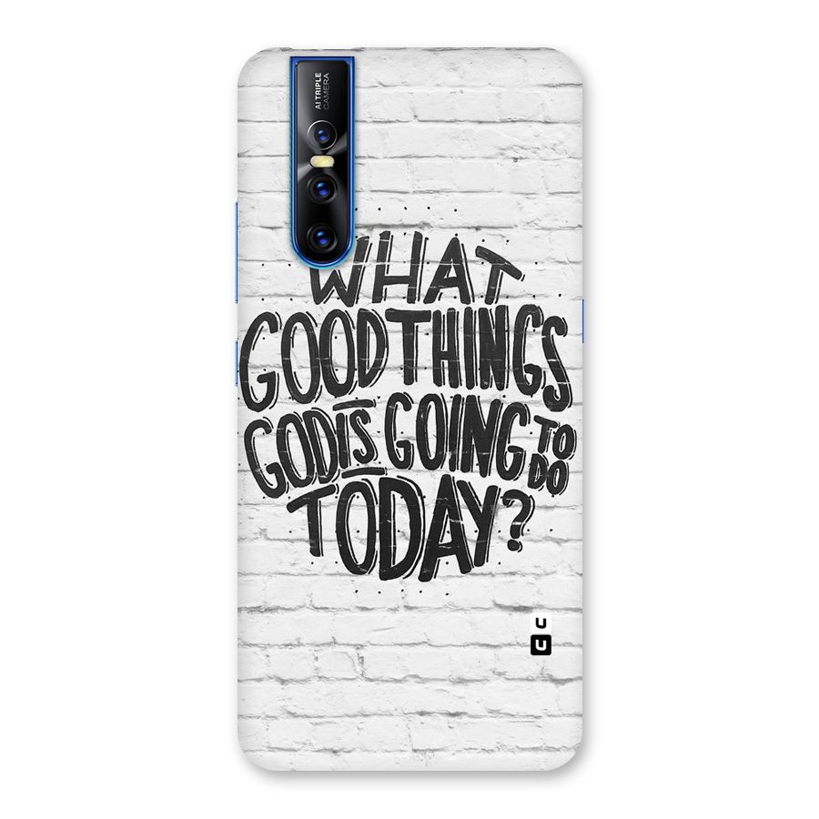 Wall Good Back Case for Vivo V15 Pro