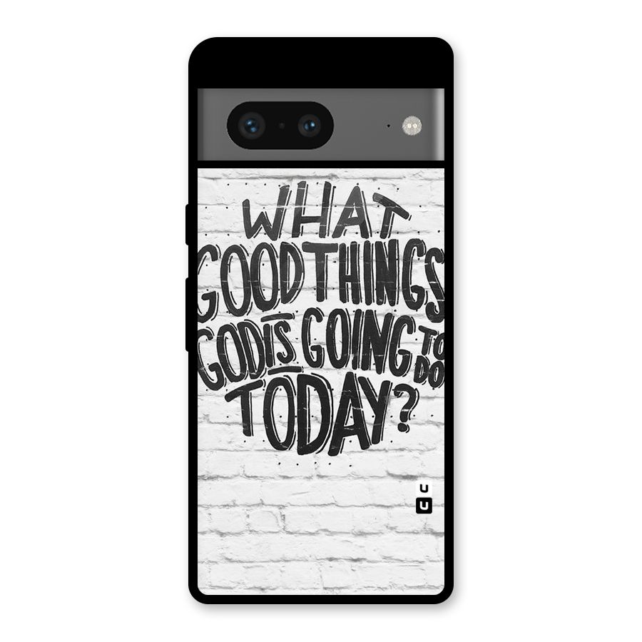 Wall Good Glass Back Case for Google Pixel 7