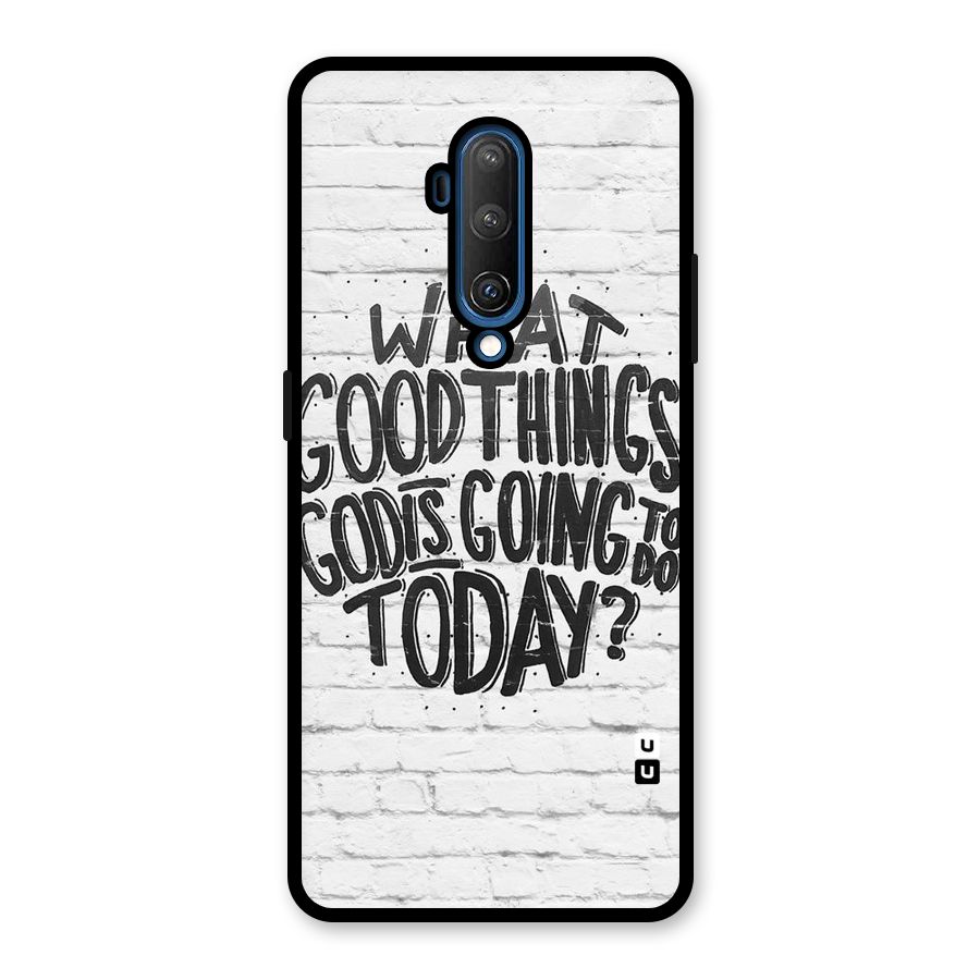 Wall Good Glass Back Case for OnePlus 7T Pro