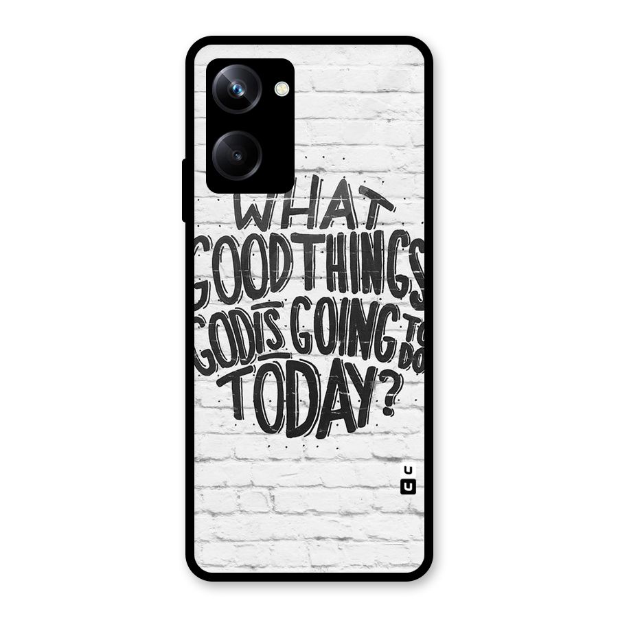 Wall Good Glass Back Case for Realme 10 Pro