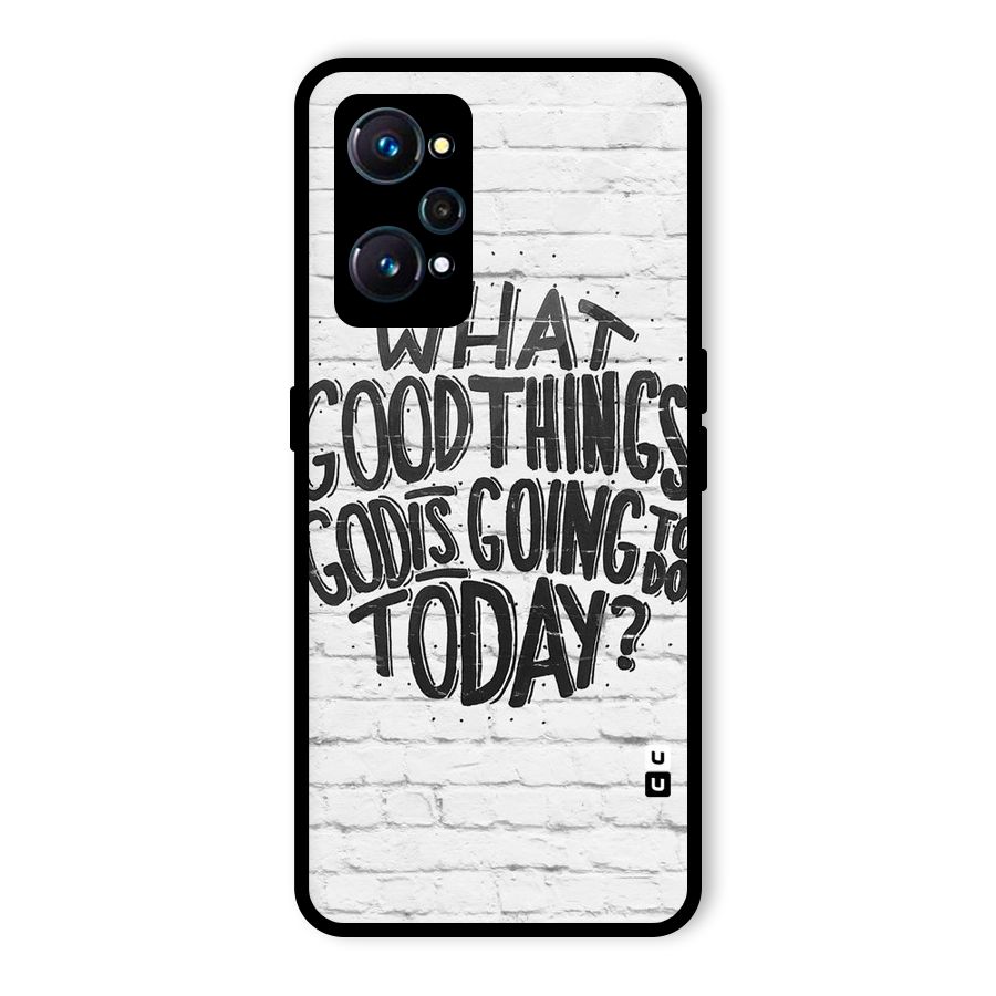 Wall Good Glass Back Case for Realme GT 2