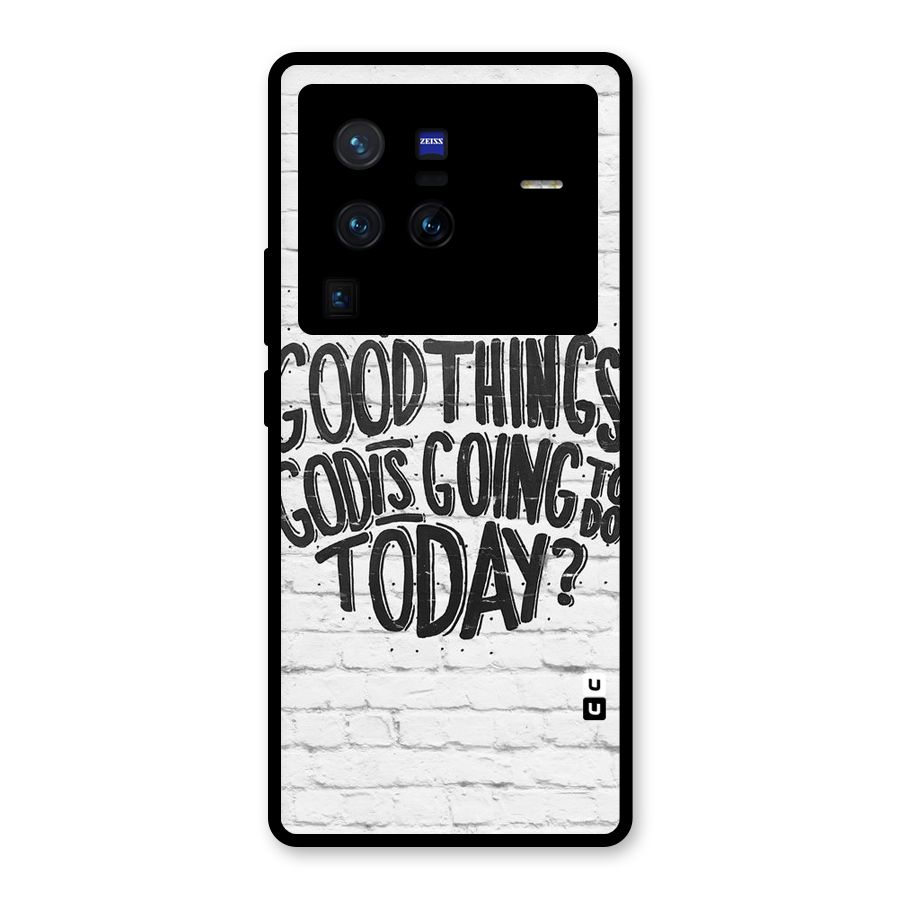 Wall Good Glass Back Case for Vivo X80 Pro