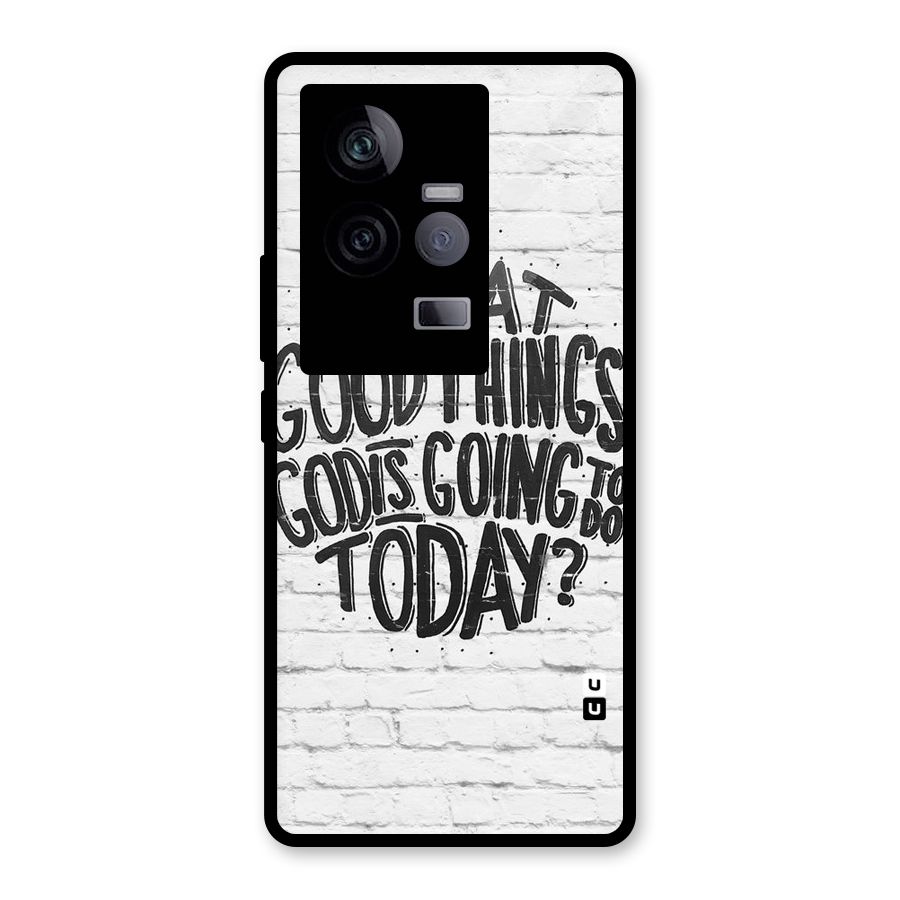 Wall Good Glass Back Case for Vivo iQOO 11 5G