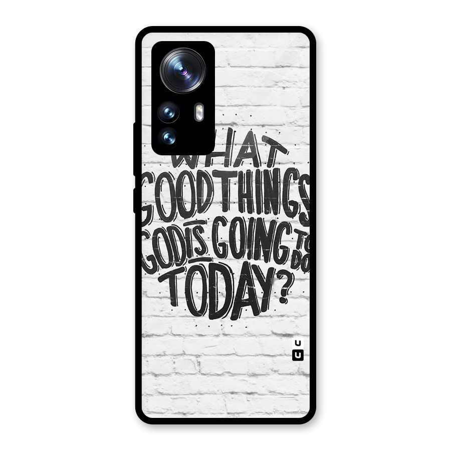 Wall Good Glass Back Case for Xiaomi 12 Pro
