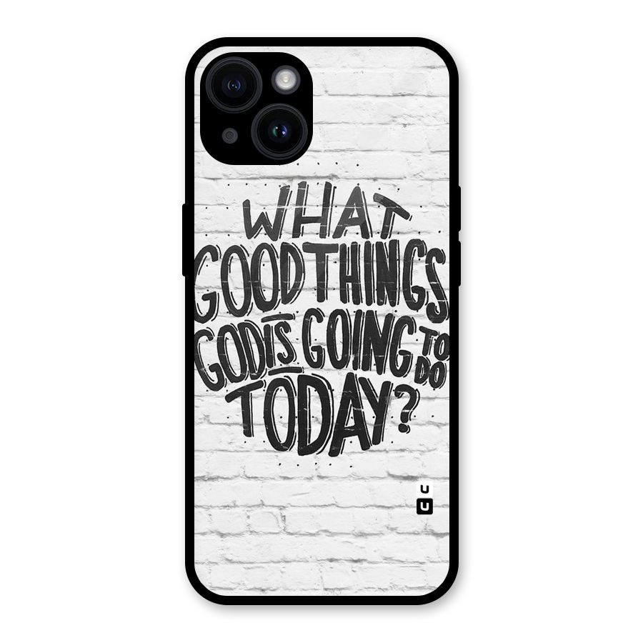 Wall Good Glass Back Case for iPhone 14