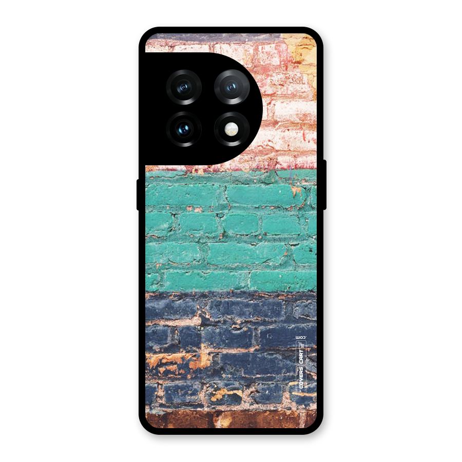 Wall Grafitty Glass Back Case for OnePlus 11