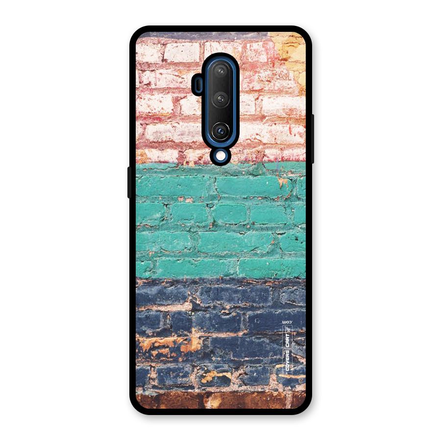 Wall Grafitty Glass Back Case for OnePlus 7T Pro