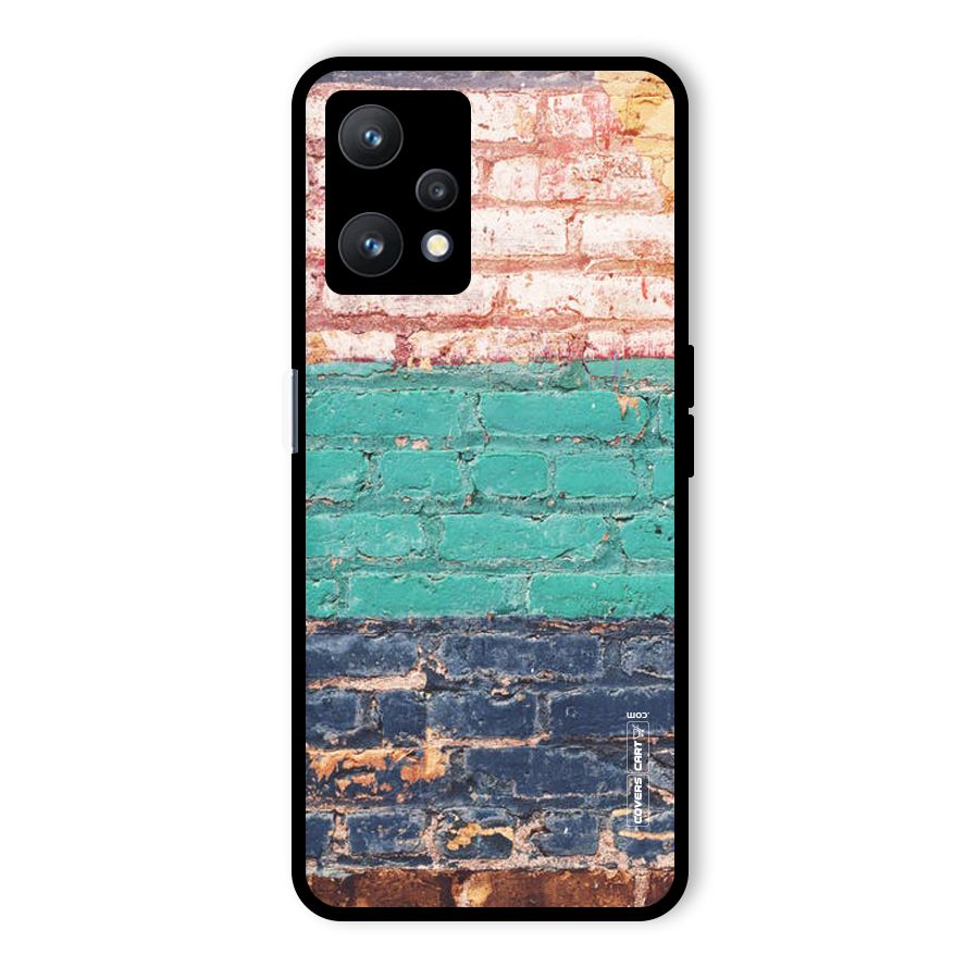 Wall Grafitty Glass Back Case for Realme 9 Pro 5G