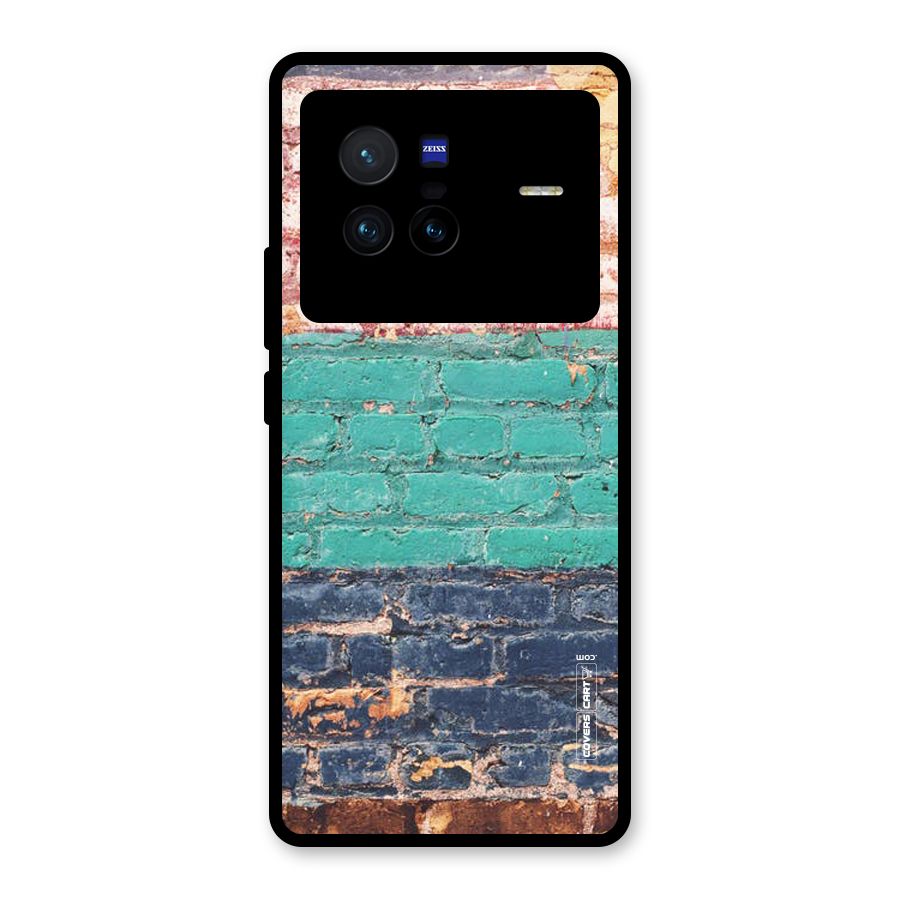 Wall Grafitty Glass Back Case for Vivo X80