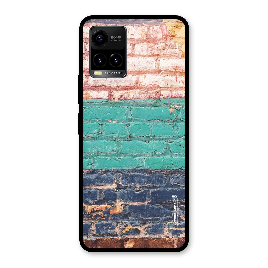Wall Grafitty Glass Back Case for Vivo Y21T