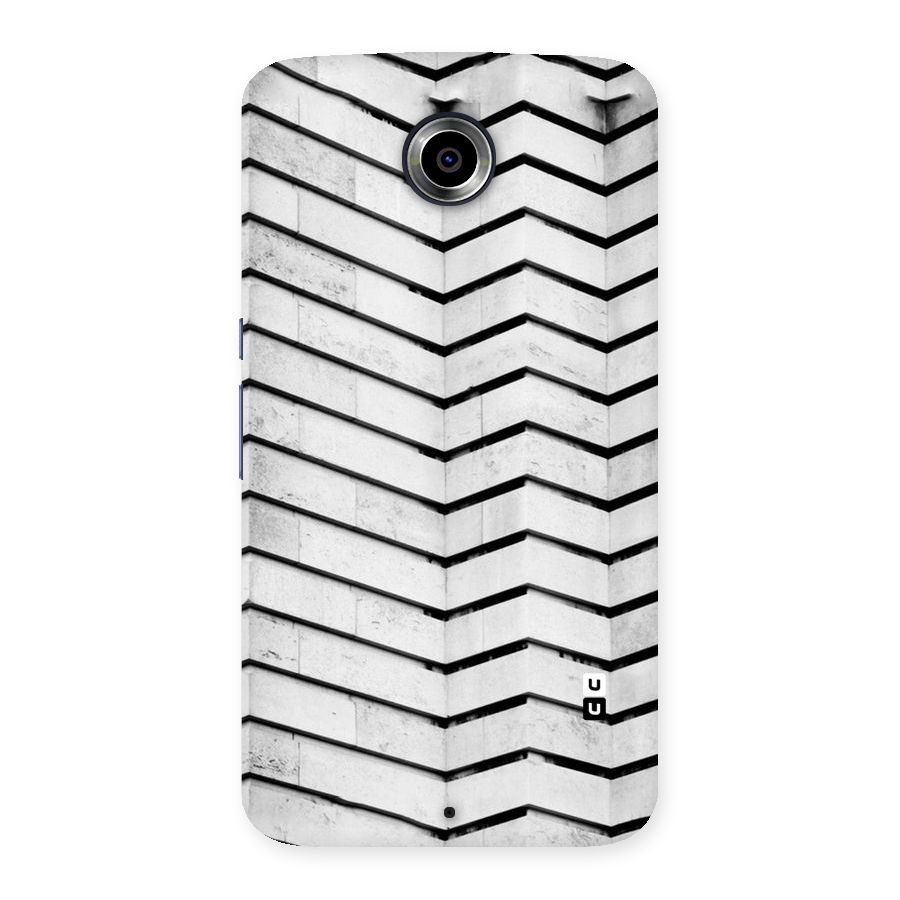 Wall Zig Zag Back Case for Nexsus 6