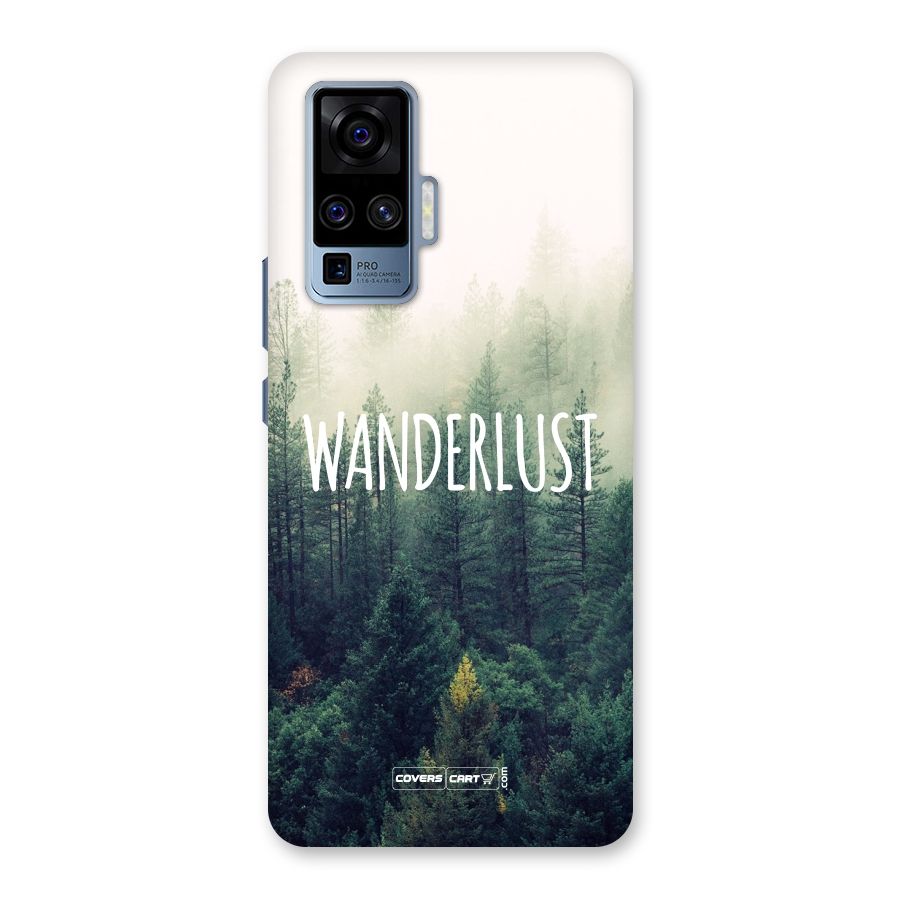 Wanderlust Back Case for Vivo X50 Pro
