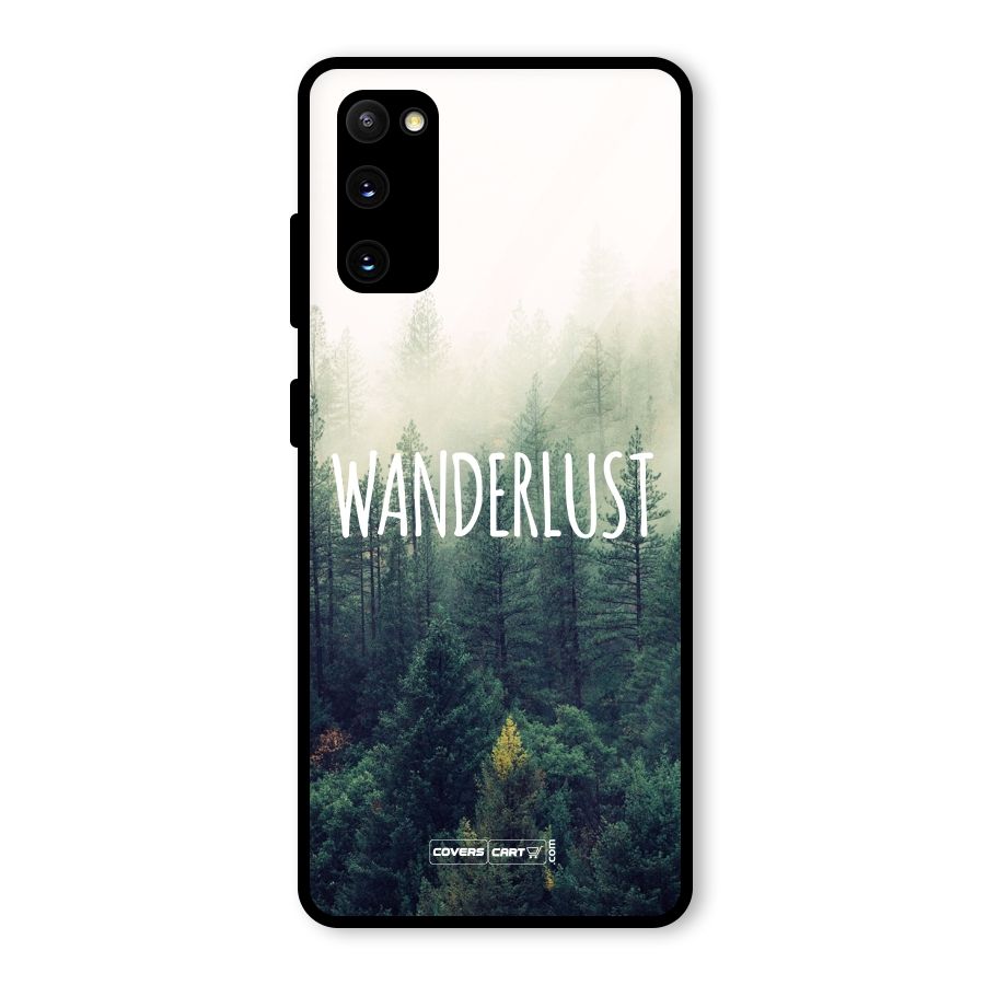 Wanderlust Glass Back Case for Galaxy S20 FE