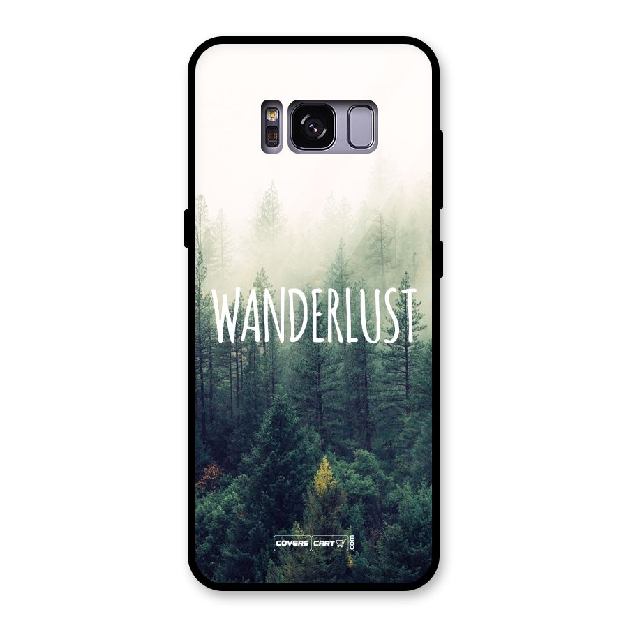 Wanderlust Glass Back Case for Galaxy S8
