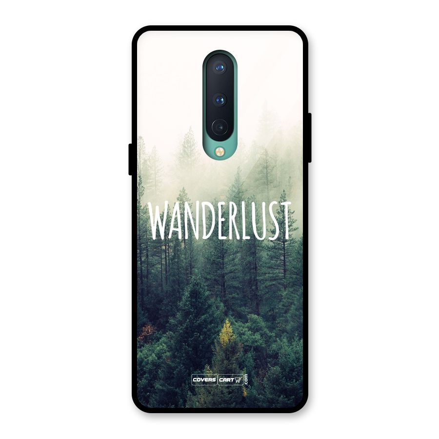 Wanderlust Glass Back Case for OnePlus 8