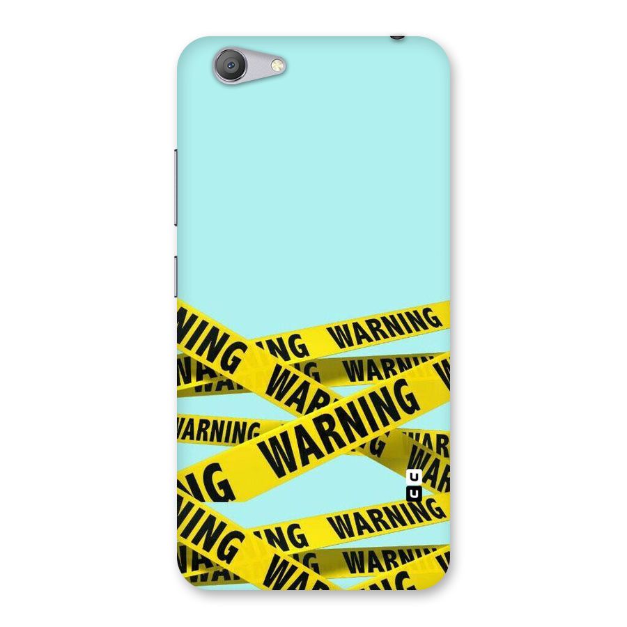 Warning Design Back Case for Vivo Y53