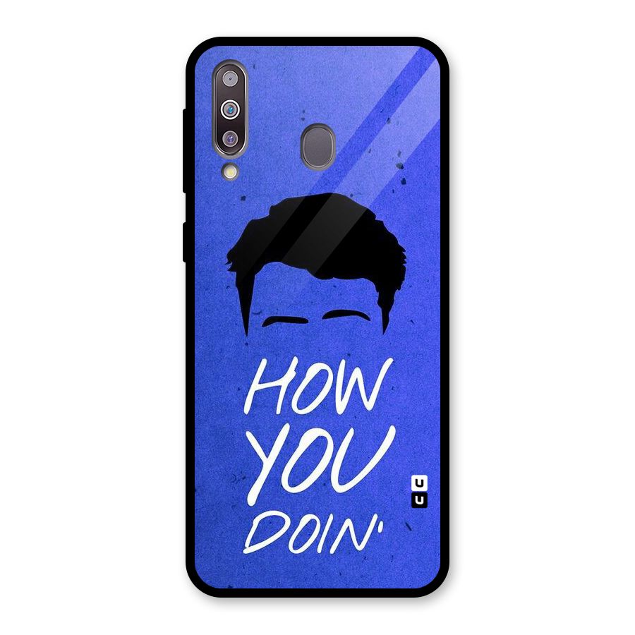 Wassup You Glass Back Case for Galaxy M30