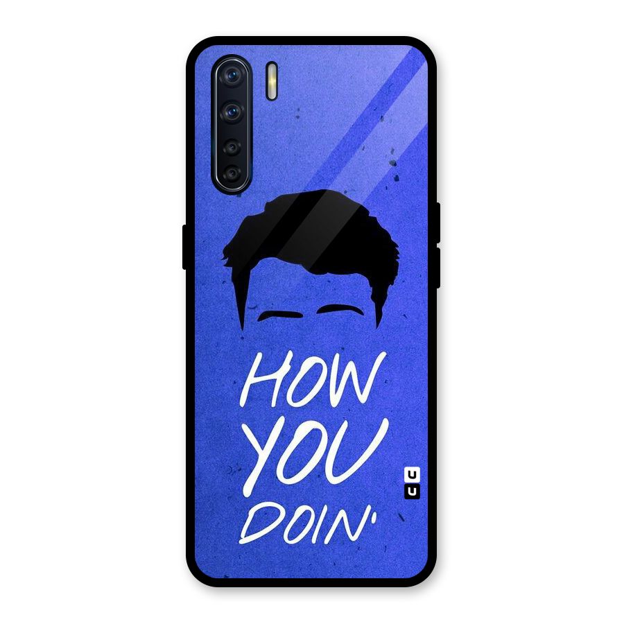 Wassup You Glass Back Case for Oppo F15