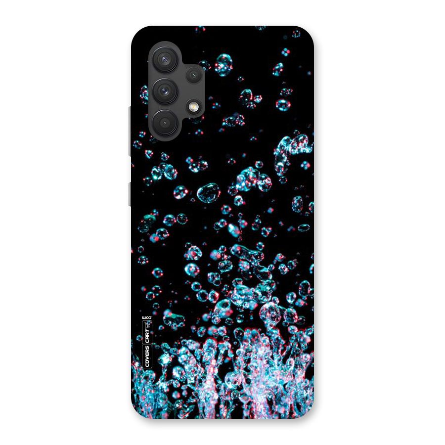 Water Droplets Back Case for Galaxy A32